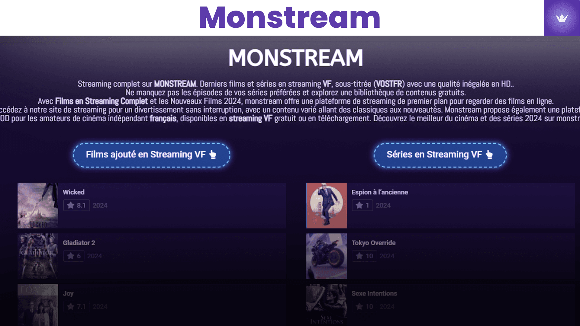 Monstream : Révolutionner l'Expérience de Streaming en 2025